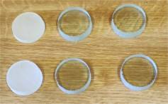 L'ensemble des disques de verre