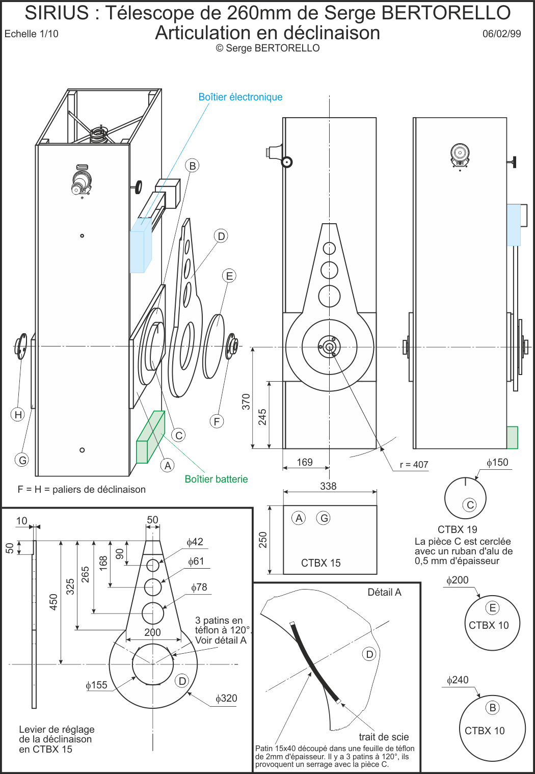L'articulation en dclinaison de Sirius