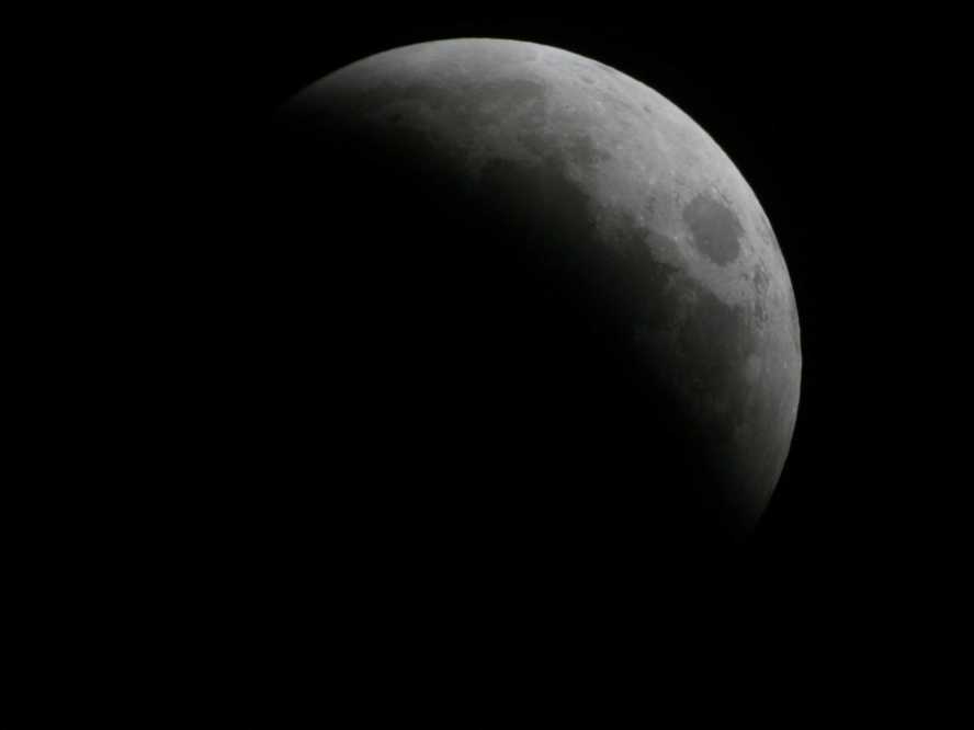 Eclipse de Lune 03/03/2007 23h18 1/250s TITAN + Barlow-Clav (x1,92) + Canon EOS350D