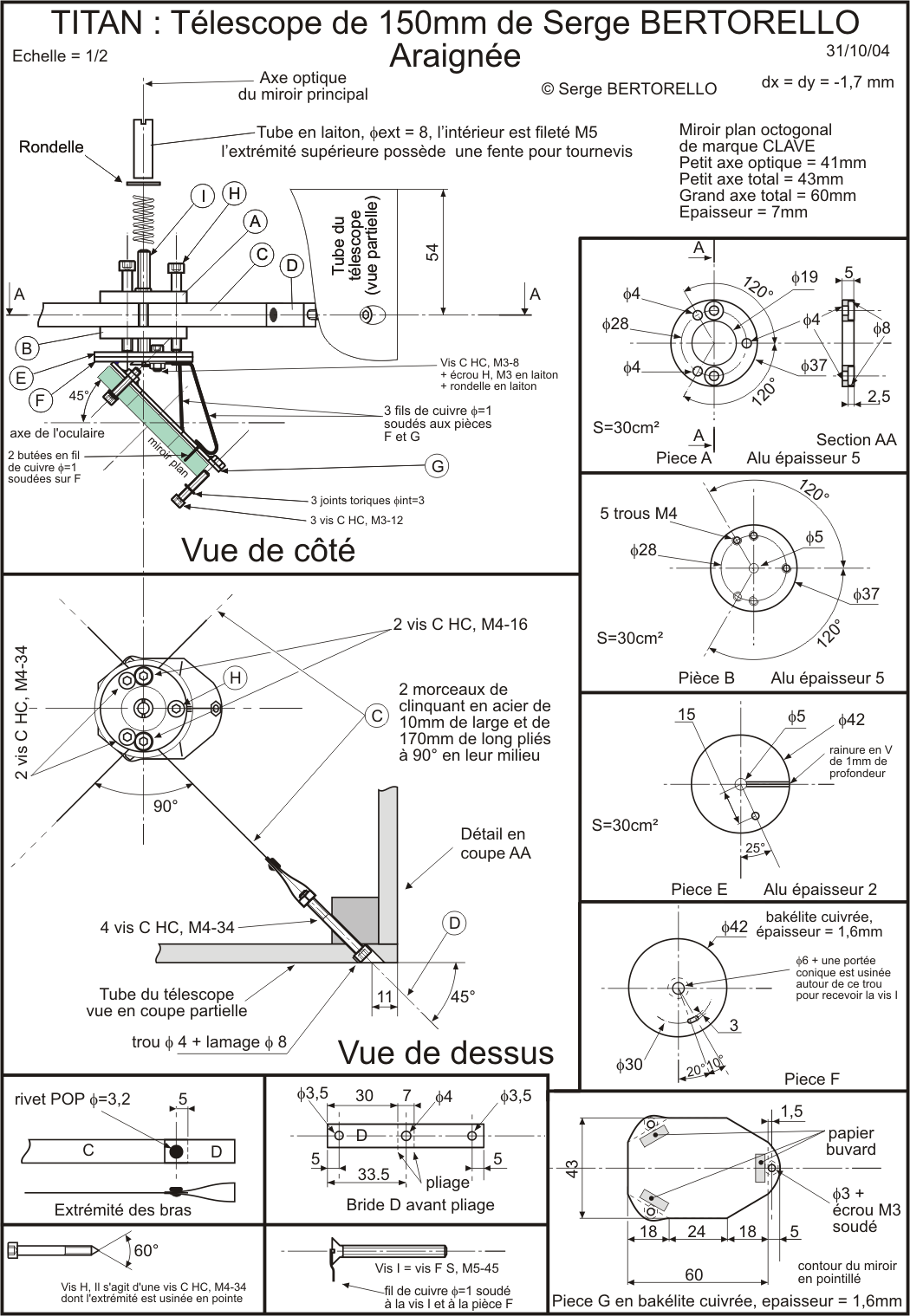 Plan de l'araigne de Titan